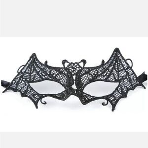 Sexy Women Lady Girl Black Lace Eye Mask for Halloween Masquerade Party US
